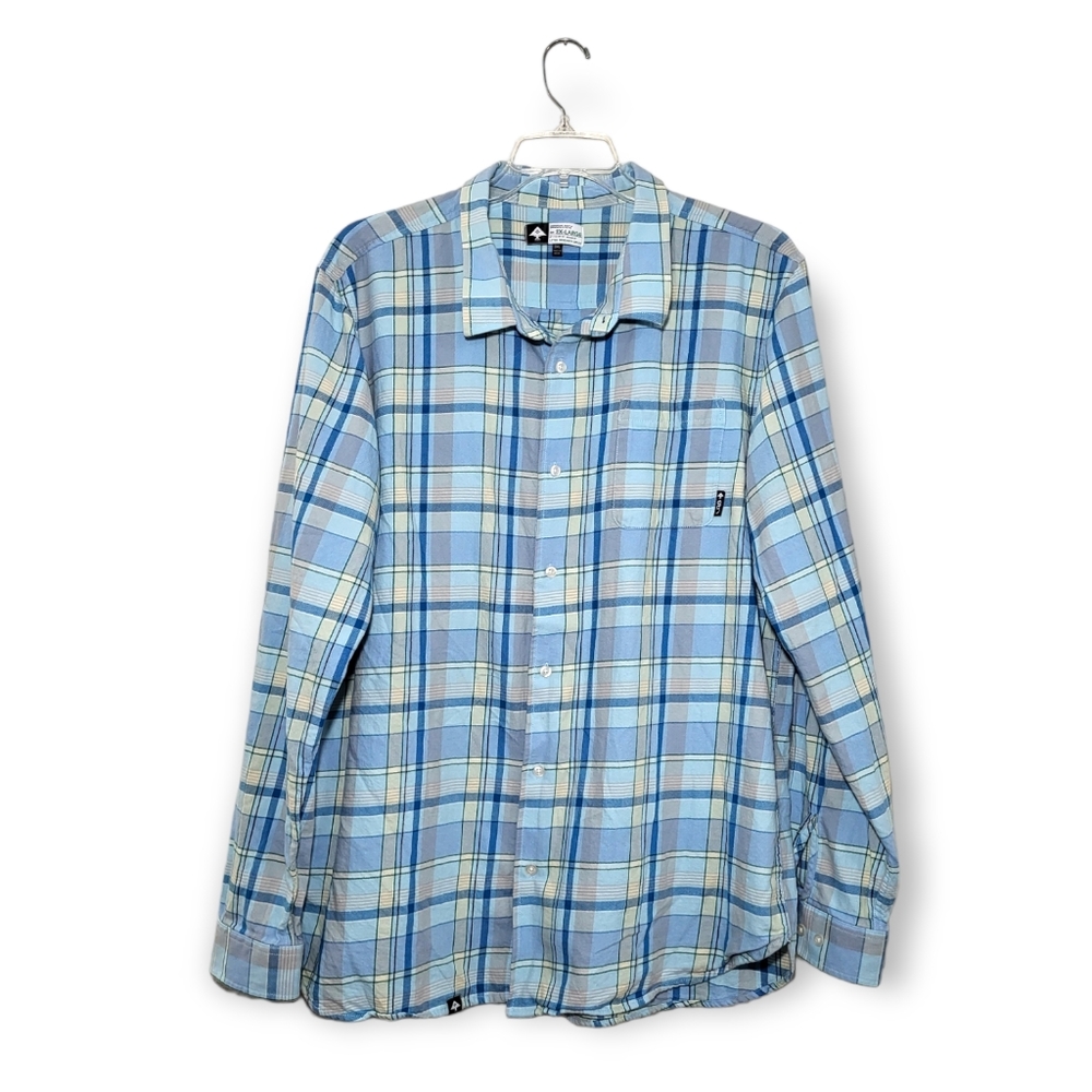 LRG Lifted Research Group Flannel Button-down Long-sleeve 3XL